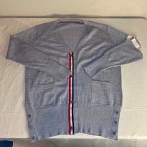 Thom Browne 4-Bar V-Neck Cardigan